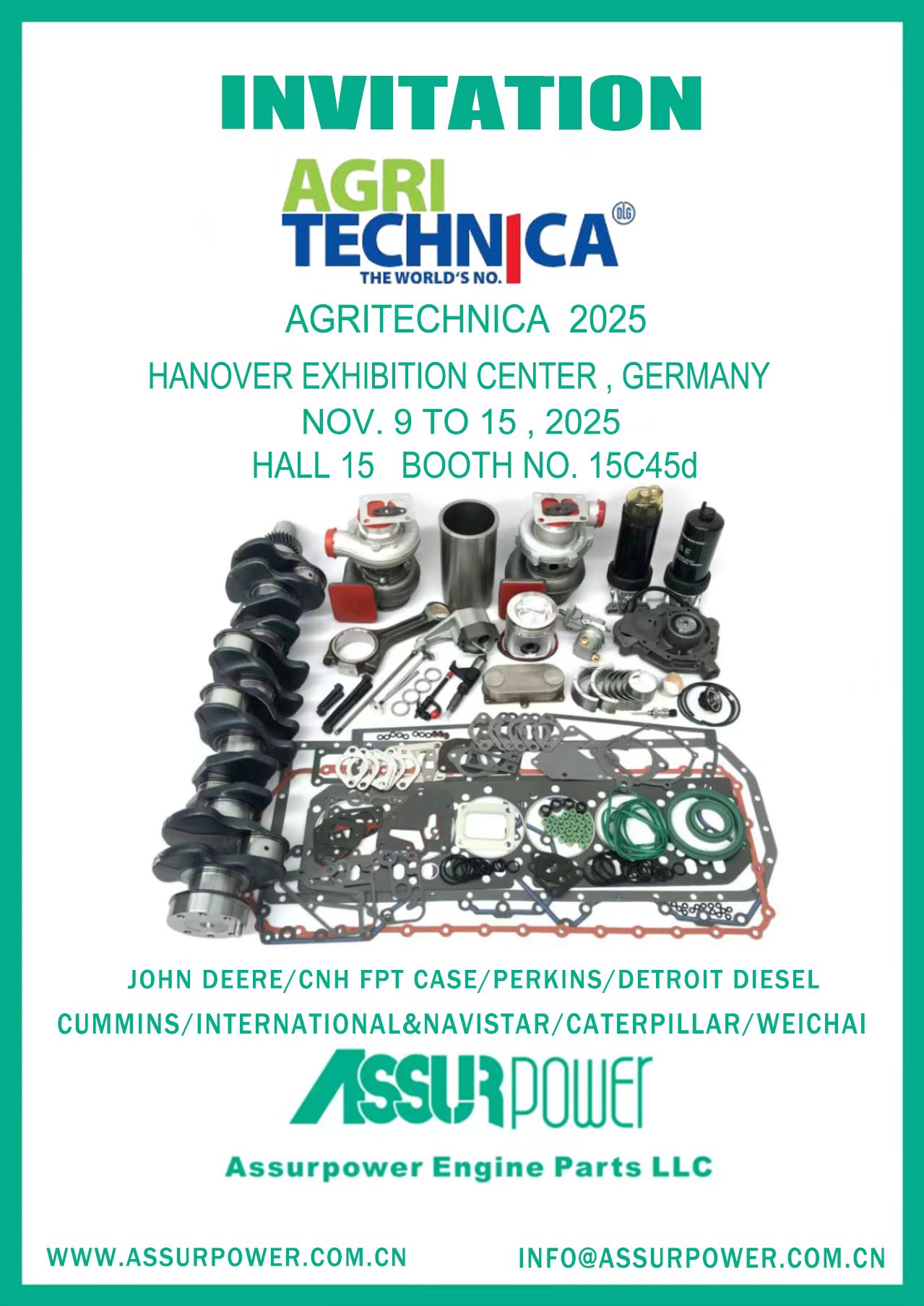 INVITATION <AGRITECHNICA 2025>